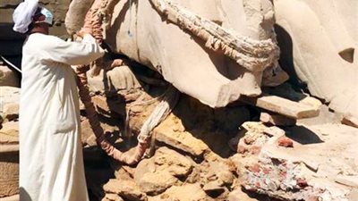 الأعلى للآثار: اكتشاف 5 رؤوس كباش بالأقصر (فيديو)