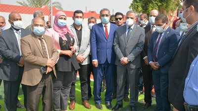 محافظ سوهاج يفتتح مدرسة عرب بخواج الابتدائية