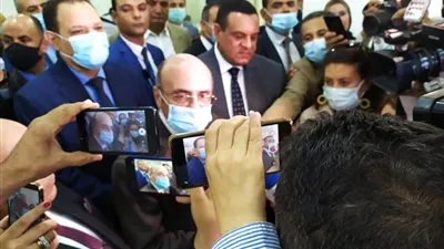 وزير العدل يفتتح مبنى محكمة طوخ بعد تطويره