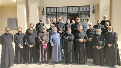 بطريرك الكاثوليك يختتم الرياضة الروحية السنوية لكهنة الإيبارشية البطريركية