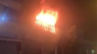 إخماد حريق في شقة سكنية بالوراق