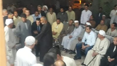 جلسة تمهيدية للصلح بين عائلتي الصواف وعسران بالفيوم