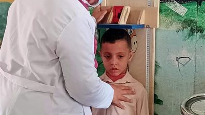 فحص 333 ألف طالب بكفر الشيخ لاكتشاف أمراض سوء التغذية 