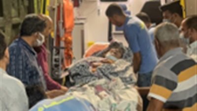 لفتة إنسانية.. قوات الحماية المدنية تنقل مسنة لإحدى المستشفيات بالقاهرة