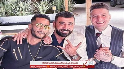 بالصور .. كواليس جلسة صلح رمضان والفيشاوي برعاية سيف عريبي وإطلاق 