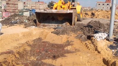 حملات مكثفة لإزالة المباني المخالفة في الدقهلية 