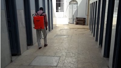 بعد غلقها 18 شهرا.. مساجد بني سويف تفتح دورات المياه للمصلين (صور)