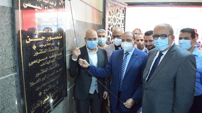 رئيس جامعة بني سويف يفتتح مبنى التموين الطبي والمخازن (صور)