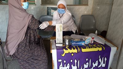 الكشف على 1154 مريضا بقافلة طبية علاجية بقرية كفر المحمدية بالدقهلية (صور)