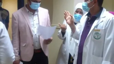 مستشفى منشية البكري العام تجري جراحة دقيقة لاستئصال الغدد اللعابية