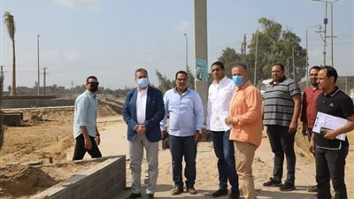 محافظ المنوفية يتابع أعمال تطوير أكبر ميادين المحافظة