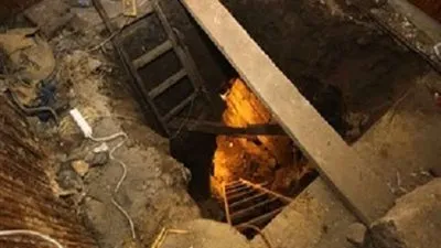 ضبط عامل ووالدته أثناء تنقيبهما عن الآثار بالقليوبية