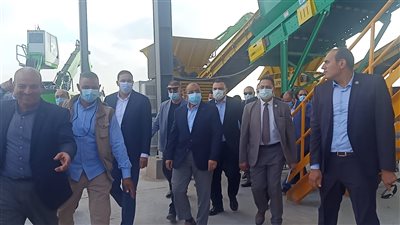 افتتاح مصنع تدوير القمامة بسندوب بحضور شعراوي ومختار (فيديو وصور) 