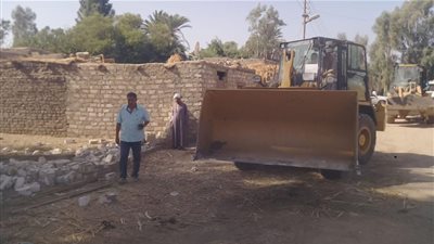 استرداد 18 فدانا من أراضي الآثار بنجع حمادي