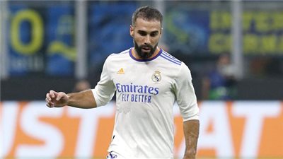 داني كارفخال يحتفل بمباراته الـ300 مع ريال مدريد