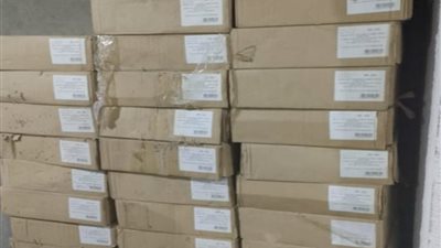 ضبط كمية من الأدوات المنزلية مجهولة المصدر داخل مخزن مخالف بالقاهرة