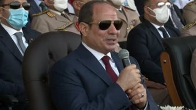 8 تصريحات من الرئيس السيسي في حفل تخرج دفعات جديدة من الكليات العسكرية