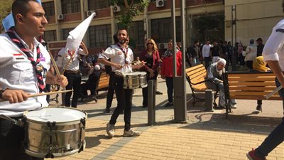 افتتاح مهرجان الأسر الطلابية بآداب عين شمس  