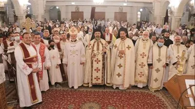 بطريرك الأقباط الكاثوليك يترأس قداس افتتاح المسيرة السينودسية بالإيبارشية البطريركية