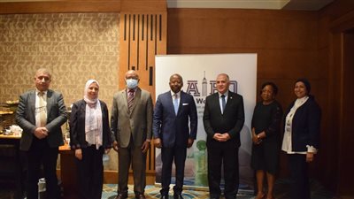 وزير المياه والطاقة بدولة الجابون يشيد بالمشروعات التي تنفذها مصر 