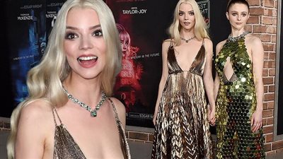 آنيا تايلور تحتفل بالعرض الخاص لـ Last Night in Soho