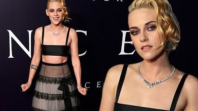 كرستين ستيوارت تحتفل بالعرض الخاص لـ Spencer