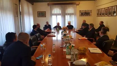 المفتي يلتقي رئيس المشيخة الإسلامية بالبوسنة 