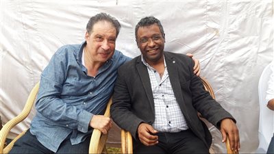 خالد ناجح يدلي بصوته في انتخابات مجلس نادي الصحفيين النهري