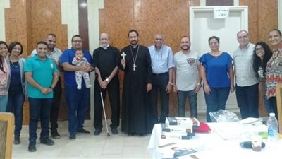 الأنبا باخوم يلتقي مجلس نشاط إيمان ونور مقاطعة شمال مصر والسودان
