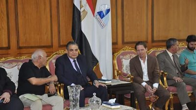 وفد هولندي يبحث التغيرات المناخية والزراعة الذكية والمستدامة بجامعة كفر الشيخ