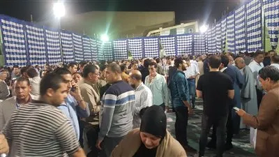 إغلاق صناديق الاقتراع بنادى قارون الرياضي بالفيوم (فيديو وصور)