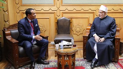 وكيل الأزهر يستقبل السفير المصري الجديد لدى سيرلانكا والمالديف