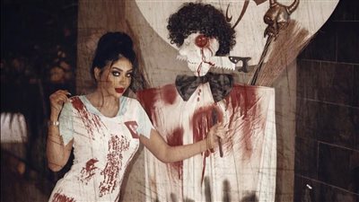 احتفالا بالهالوين.. نور المغربي بإطلالة مرعبة (صور)