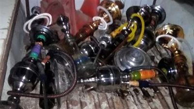 التحفظ على شيش خلال حملات على المقاهي بالشرقية