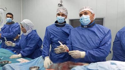 إجراء أول قسطرة لعلاج أمراض شرايين وأوردة المخ بمستشفى بنها التعليمي