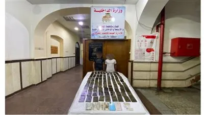 ضبط 100 طربة حشيش بحوزة عناصر إجرامية بالإسكندرية 