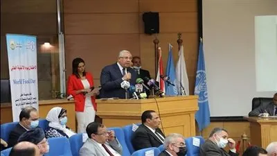 وزير الزراعة يستعرض جهود الدولة المصرية لتحقيق الأمن الغذائي خلال الاحتفال باليوم العالمي للغذاء 