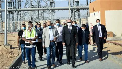 محافظ قنا: بدء اختبارات التشغيل بمحطة محولات نجع حمادي الجديدة