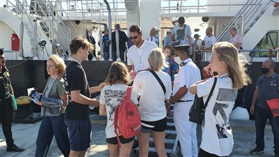 ميناء بورسعيد يستقبل اليخت السياحي Running on waves