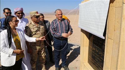 وزير الري يفتتح أعمال الحماية من أخطار السيول بجنوب سيناء