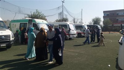 صحة الإسماعيلية: الكشف على 1502 مواطنا بالمجان (صور)