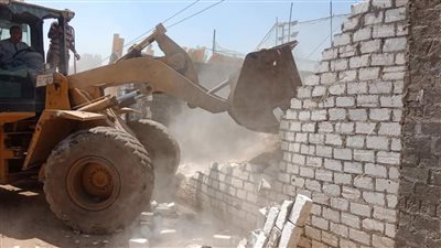 إزالة 29 حالة تعدي على المجاري المائية وأملاك الري بسوهاح