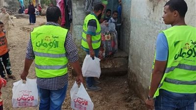 إغاثة سريعة من جمعية الأورمان لأهالى قريتي أبوزيد والدبيكي بالفيوم (صور)