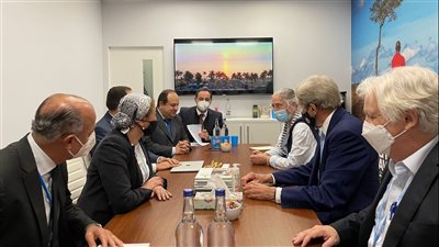 تفاصيل لقاء وزيرة البيئة وجون كيري مبعوث الرئيس الأمريكي للمناخ