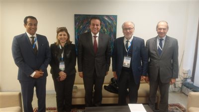 وزير التعليم العالى يبحث مع وزراء عرب التعاون المشترك