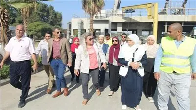 وفد من الاتحاد الأوروبي والجهاز التنظيمى للمياه والصرف يزور لشركتي مياه الشرب بالقاهرة وبني سويف