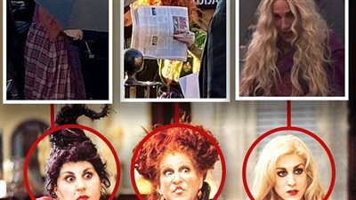 نجمات Hocus Pocus 2 يظهرن في الصورة الأولى من موقع التصوير