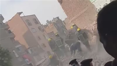 ارتفاع عدد ضحايا العقار المنهار بروض الفرج 