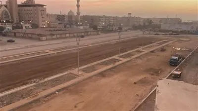 تواصل أعمال تطوير ورصف شارع محمد سرحان بحي الزهور ببورسعيد