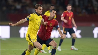 أهداف مباراة إسبانيا والسويد اليوم الأحد في تصفيات كأس العالم 2022